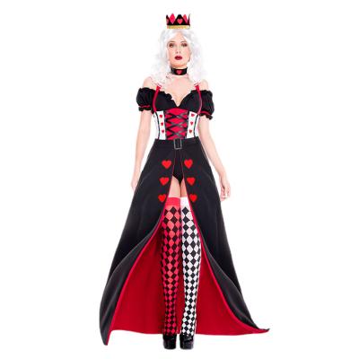 China Other Wholesale European and American Halloween cosplay Princess of Hearts Alice in Wonderland Dress for sale