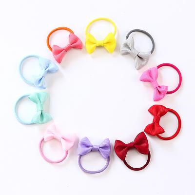 China Korean Party Style New Candy Effect Beautiful Elastic Hair Hangers Multiple Colors For Girls for sale