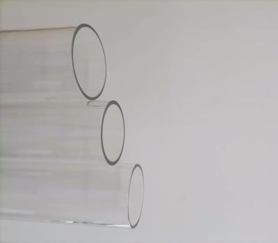 China Trasnparent Customized Explosion Proof Tube 200 Degree Anti Shock Led Tube Glass for sale