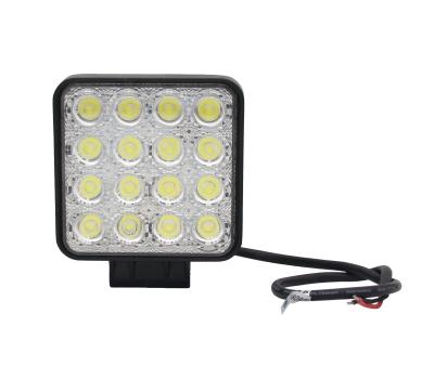 China High Quality Aluminum Housing 48w 4.5inch Square Diecast Blue Sprayer Led Boom Light For Sprinkler for sale