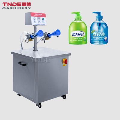 China Avoid secondary pollution and eliminate static electricity by TDC-02 semi-automatic anion air washing machine perfume glass bottle washing machine for sale