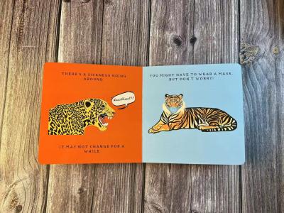 China A5 Pamphlet Brochure Custom Colouring Book Printing Cmyk Color ISO for sale