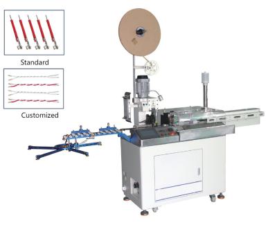China RS-5505 Automatic 5-lane One-End Crimp Machine One-End Tin Machine for sale