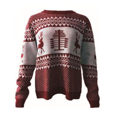China High Quality Custom Logo Jacquard Warm Ugly Sweater Mens Knitted Unisex Ugly Sweater Christmas Ugly Sweater For Winter for sale