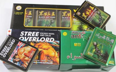 Chine Produit noir fort d'amélioration du Roi Pills Most Effective Male de fourmi de suzerain de Stree à vendre