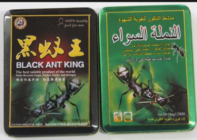 Chine Pilules noires de virilité de supplément du Roi Male Enhancement Performance Herbal de fourmi à vendre