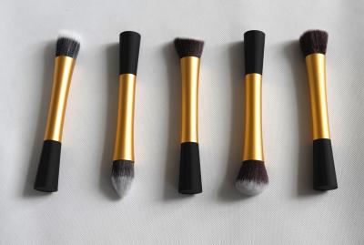 中国 5pcs 女の子のための専門の構造のブラシ セットの金注文のロゴ 販売のため