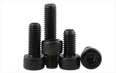 Chine Hexagon Socket Head Screw Bolt 12,9 Grade Alloy Steel Black Dacromet Surface Hexagon Socket Drive Full Thread Pour le centre de roue tout-terrain Anneau anti-séparation à vendre