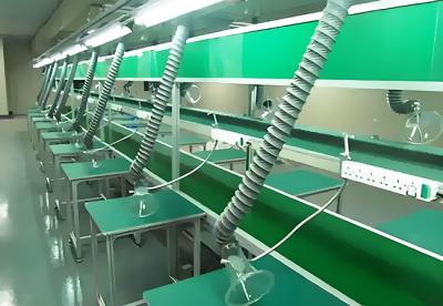 China Adaptable Assembly Line Belt Conveyor For Changing Production Demands for sale