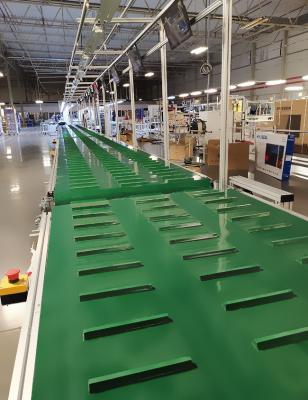 China Automatic CARST ESD Belt Conveyor Line For Electric Vehicle Battery Production for sale