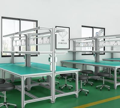 China Vibration Proof ESD Workstation Table Stable Measurement Workstation for sale