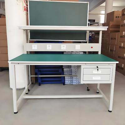 China Computer Industrial ESD Workbenches Static Safe IT Workstation for sale