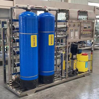 China Beste prijs 2000LPH RO Umipolaire zuivere watermachine voor productie-installatie Te koop