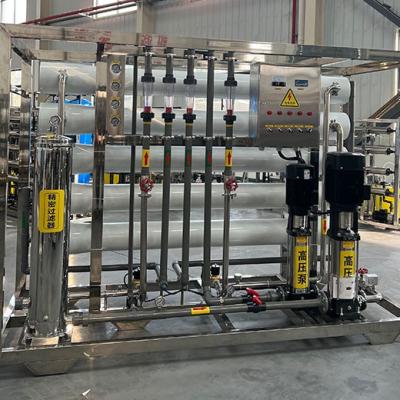 China Dubbele fase video uitgaande inspectie verstrekt 4 ton omgekeerde osmose water ontzaltingsmachine Te koop