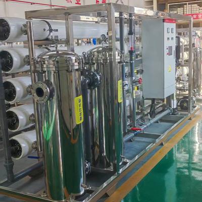 China 30 ton enkelstage van hoge efficiëntie omgekeerde osmose waterzuiveringssysteem Te koop