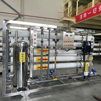 China 15 ton Eénstapige hoog efficiënte omgekeerde osmose waterzuiveringsinstallatie Te koop