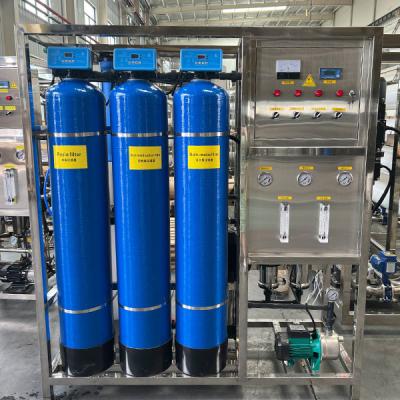 China 500L/H capaciteit Omgekeerde osmose waterbehandeling voor waterontziltingsmachine Te koop