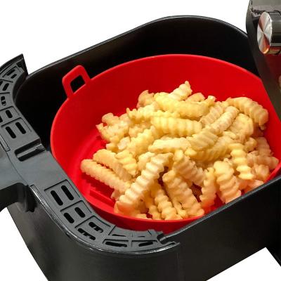 China Einfach, Logo Customization Air Fryer Silicone-Topf-Safe in kochendem Wasser zu säubern zu verkaufen