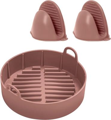 China Dauerhaftes weitverbreitetes Luft-Bratpfannen-Silikon Pan Safe In Dishwasher zu verkaufen
