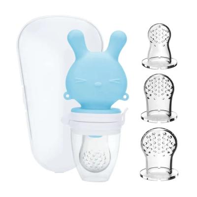 中国 携帯用漏出自由な赤ん坊のシリコーンのTeetherのおもちゃ、食糧網のフルーツTeether 販売のため