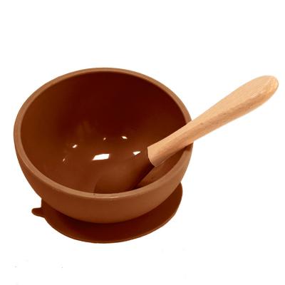 China Hitzebeständiger Silikon-Platzmatte Schüssel-Latex-freie Silikon-Saugbaby-Schüssel zu verkaufen
