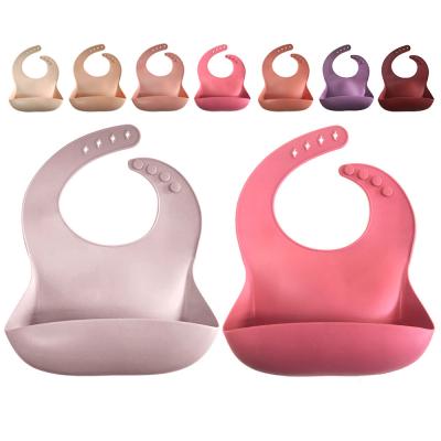 중국 SGS Bpa 무료 조정할 수 있는 현대적 전환 버킷 앞치마의 가슴부분은 재미있는 실리콘 앞치마의 가슴부분을 방수 처리합니다 판매용