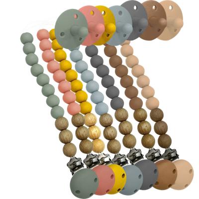 Китай Зажим Pacifier прорезывания зубов латекса держателя Pacifier силикона DIY изготовленных на заказ детей свободный продается