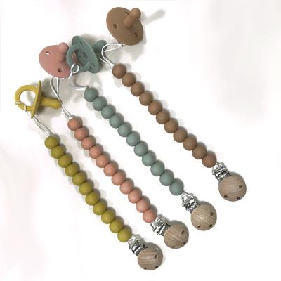 Китай Цепи зажимов держателя Pacifier силикона младенца BPA свободные подгонянные с Pacifier младенца продается
