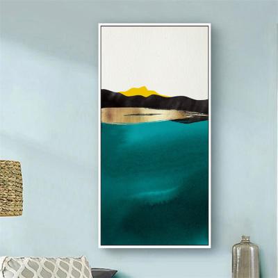 China Waterproof+ECO-Friendly+High Definition Nordic Modern Porch Landscape Painting Wall Background Wall Decoration Living Room Corridor Hanging Painting Mural for sale