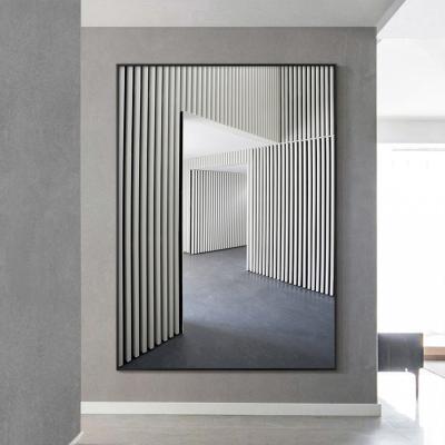 China Waterproof+ECO-Friendly+High Definition Orange Background Wall Decorative Paint Texture High Grade Floor Painting Large Entrance Hanging Paint Mural for sale