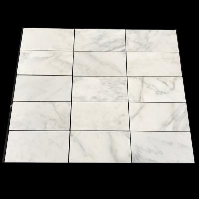 China Popular Parquet Oriental White Marble Slab 6x12 Inch Size for sale