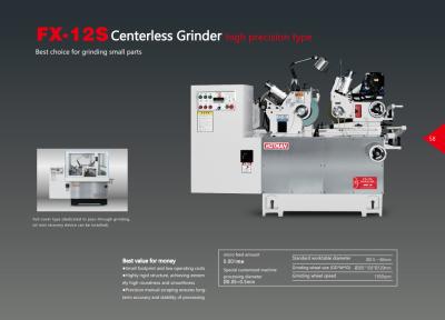 China High Precision Centerless Grinding Machine with 1800KG Weight and 1.5mm Hardening Layer for sale