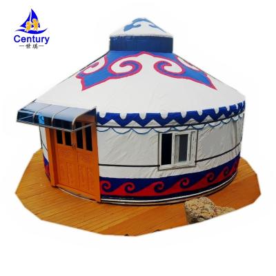 China Water Proof Customized Mongolian Yurt Restaurant Tent for sale