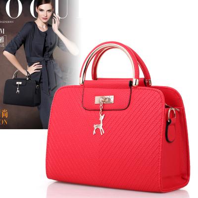 China New metal tide women bag Korean version fashion handbag shoulder cross - body package handbag 2021 wholesale for sale