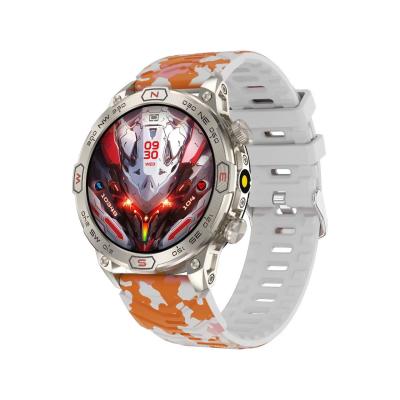 China KC86 Men Smart Watch 1.43 Inch HD Large Screen BT Call Flashlight Compass Smart Watch 450mAh for sale