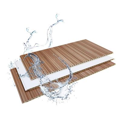 China Factory Wholesale 1220*2440mm Modern Interior Sound Canceling PVC Wall Panels For School for sale