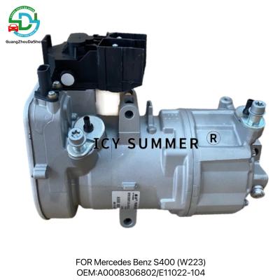 China A0008306802 EV Car AC Compressor Efficient Cooling Performance For Mercedes Benz S400 for sale