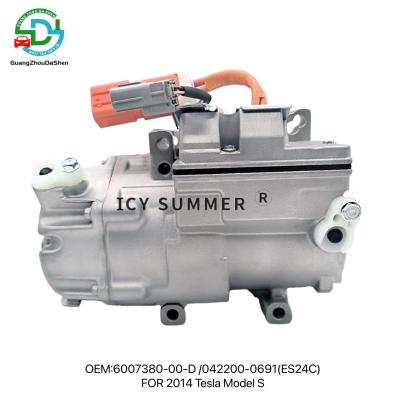 China 6007380-00-D 042200-0691 Hybrid Air Conditioning Compressor For Tesla Model S for sale