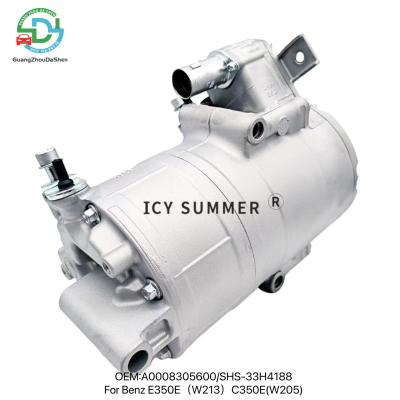 China A0008305600 Hybrid Air Conditioner Compressor SHS-33H4188 For Benz E350E W213 C350E W205 for sale