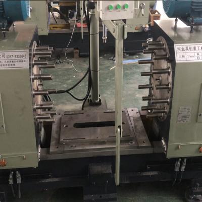 China Double-Sided Multi-Hole Drilling Machine For Valve Flanges & Tees High-Speed PLC Control for sale