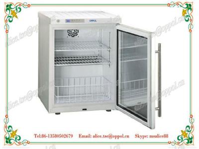 China OP-807 Fan Cooling System Three Layers Shelves Freezer , Drug Storage Cooler for sale