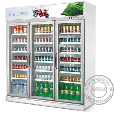 China OP-A301 Single-temperature VTA Brand Evaporator Luxury Beverage Display Cooler for sale