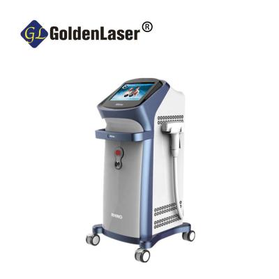 Chine 600watt 755 808 1064 réductions permanentes 10J/Cm2 de cheveux de laser de longueur d'onde triple de diode à vendre