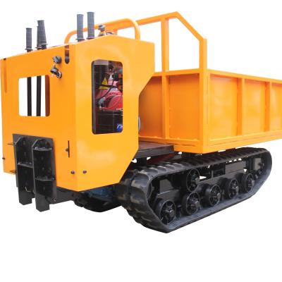 China Building Material Stores Crawler Mini Truck Cargo Crawler Vehicle All Terrain Vehicle Dumper for sale
