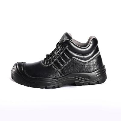 China Mid Cut Men Work Safety Shoes Boots Steel Toe And Plate For Optimal Protection for sale