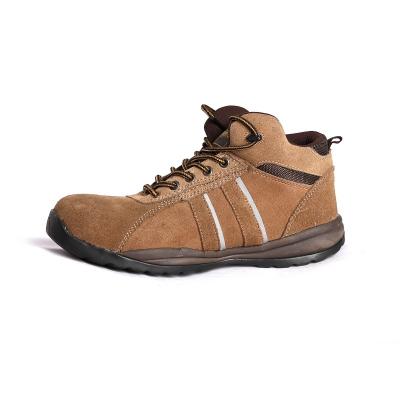 China Steel Toe Cement Safety Shoes featuring Lace-up Closure Type and Slip Resistant Function Work Boots for sale