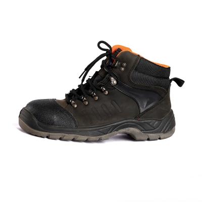 China Sicherheitsschuhe aus echtem Leder für Aufprall- und Kompressionsbeständige PU-Schuhe mit Außensohle zu verkaufen