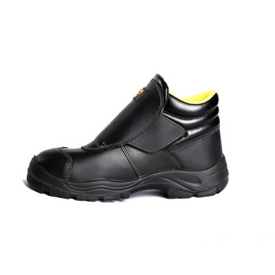 China Stahlfuß und Stahlplatte Standard wasserdichte Sicherheitsschuhe punktionsbeständig für Leistungsarbeit Schuhe zu verkaufen