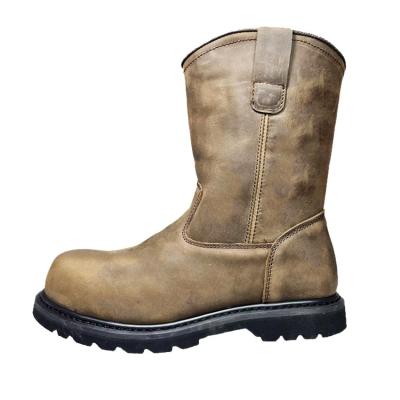 China Hoogwaardige fabriek metalen gesp Goodyear beschermingsschoenen Top-notch veiligheidsschoenen voor mannen Te koop