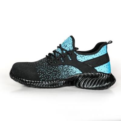 China Factory Fly Knit Breathable Origin Heat Resistant Cement Safety Shoes For Industrial Workers Work Shoes for sale